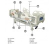 七功能電動床 帶左右傾斜電動床 電動護理床